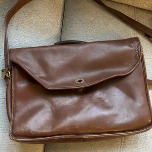 Men’s vintage coach briefcase